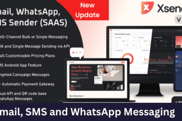 Email SMS and WhatsApp Messaging Application Na