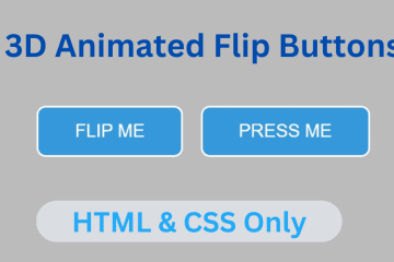 HTML CSS Buttons Na