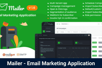 Mailer Email Marketing Application Na