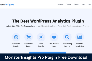 MonsterInsights Pro Plugin Free Download Na