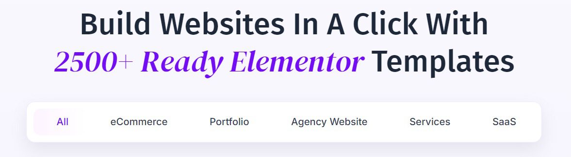 Ready Elementor Templates Na