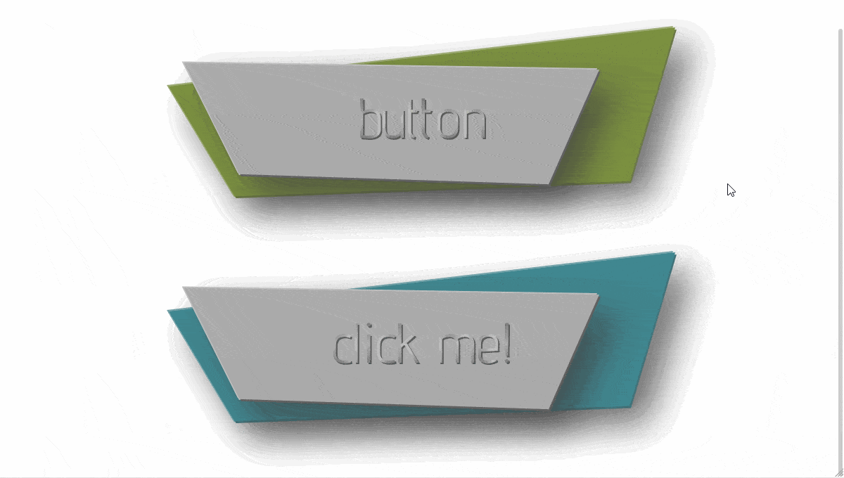 Responsive 3D Buttons