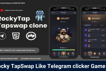 Rocky TapSwap Like Telegram clicker Game Na 1