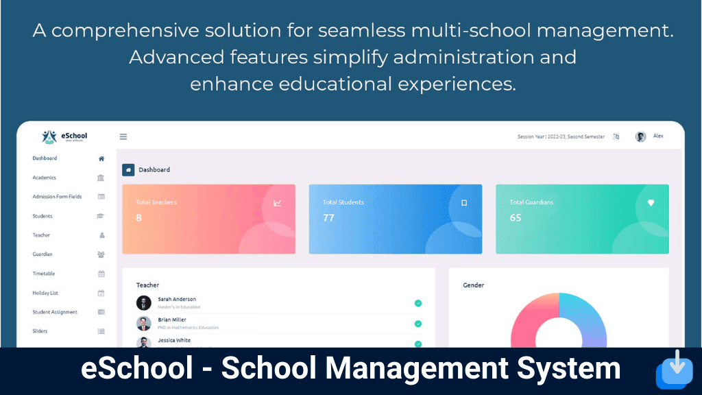 eSchool SaaS School Management System Na 1