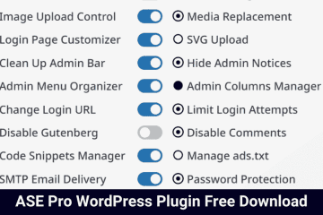 ASE Pro WordPress Plugin Free Do