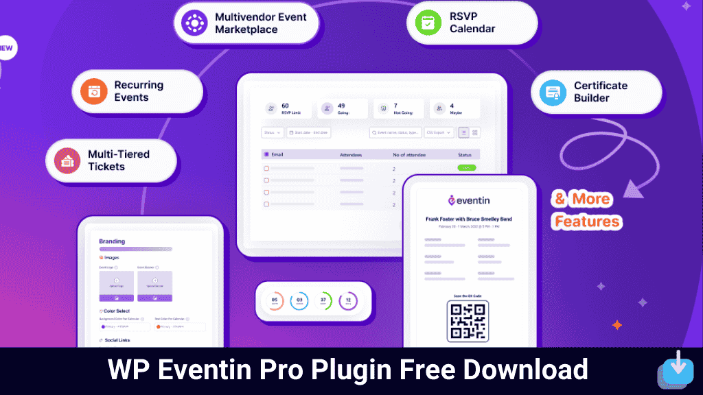 WP Eventin Pro Plugin Free Download Na