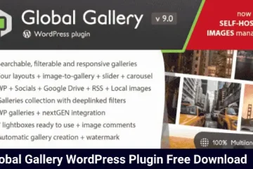 Global Gallery WordPress Plugin Free Download NA 1 1