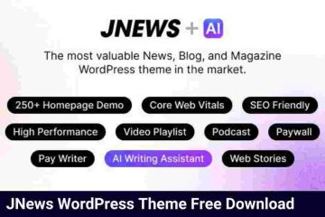 JNews WordPress Theme Free Download Na